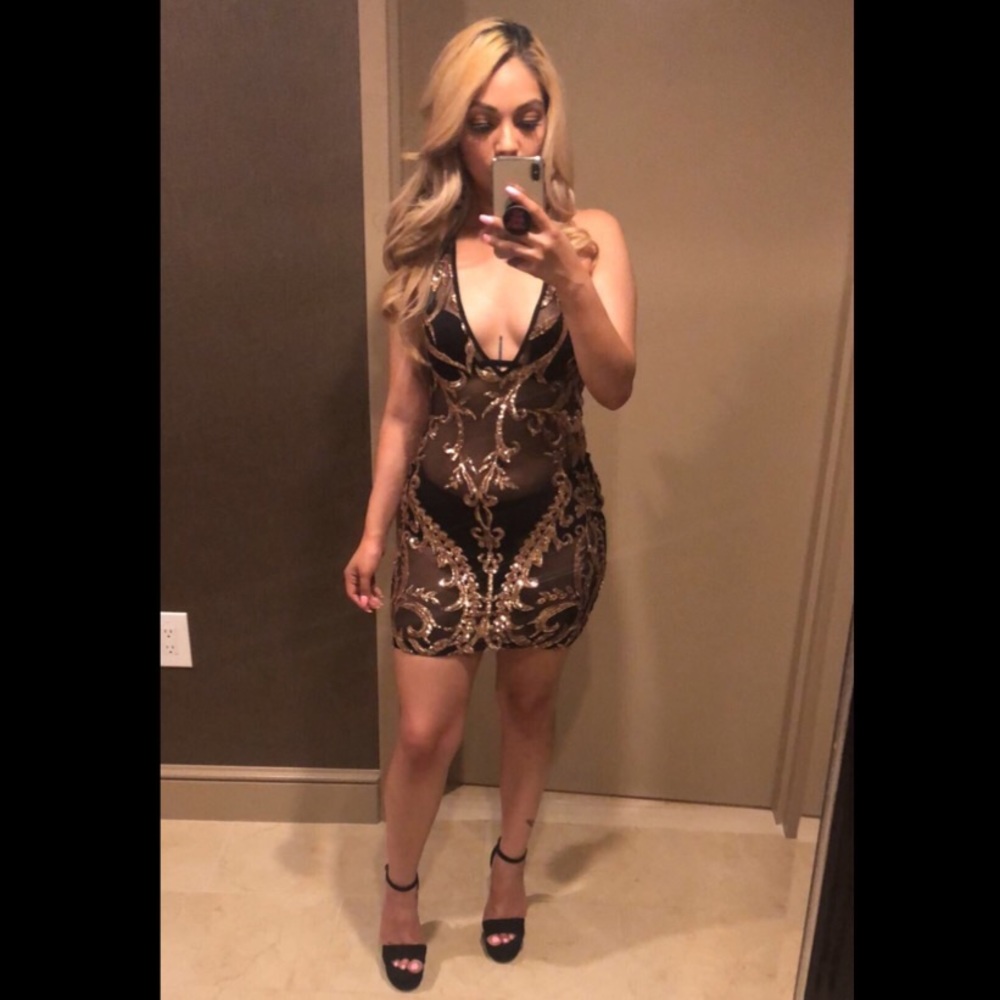 Mesh dress